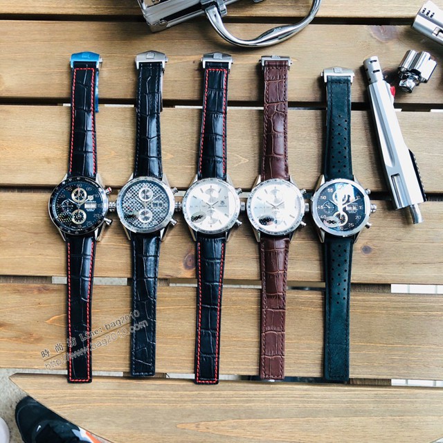 泰格豪雅TAG Heuer卡萊拉系列CV2A10.BA0796腕表男士手錶  gjs2208